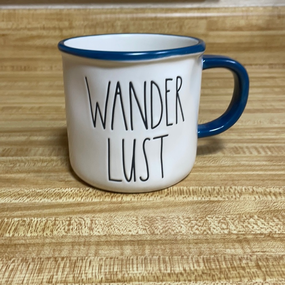 Rae Dunn wander lust mug